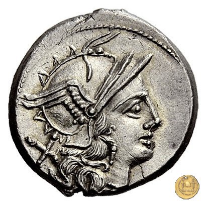 136/1 - denario Aurelius 194-190 BC (Roma)
