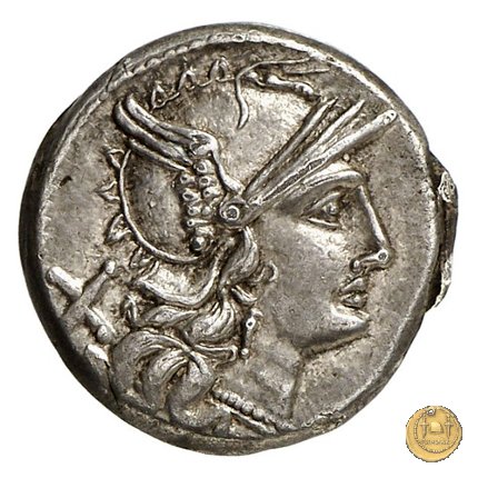 136/1 - denario Aurelius 194-190 BC (Roma)