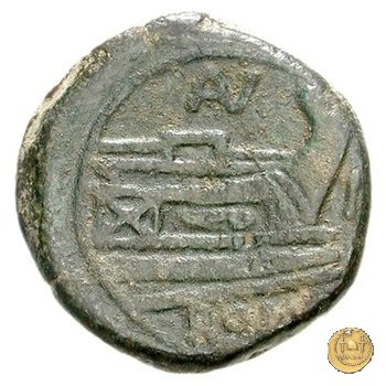 136/2 - asse Aurelius 194-190 a.C. (Roma)