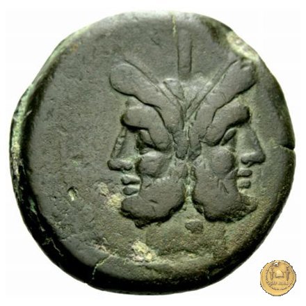 136/2 - asse Aurelius 194-190 BC (Roma)