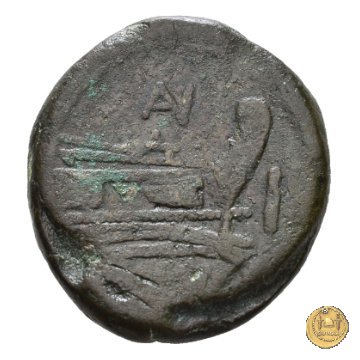 136/2 - asse Aurelius 194-190 BC (Roma)