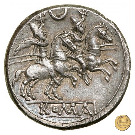 137/1 - crescente (crescent) 194-190 BC (Roma)