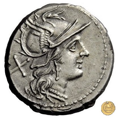 137/1 - crescente (crescent) 194-190 BC (Roma)