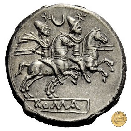 137/1 - crescente (crescent) 194-190 BC (Roma)