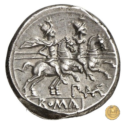 138/1 - denario P. Maenius 194-190 BC (Roma)