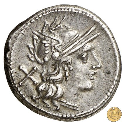 138/1 - denario P. Maenius 194-190 BC (Roma)