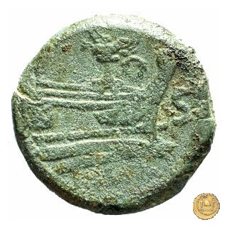 141/3a - semisse 189-180 BC (Roma)