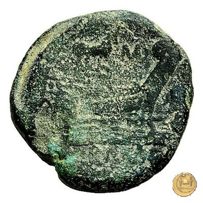 142/2 - semisse 189-180 BC (Roma)