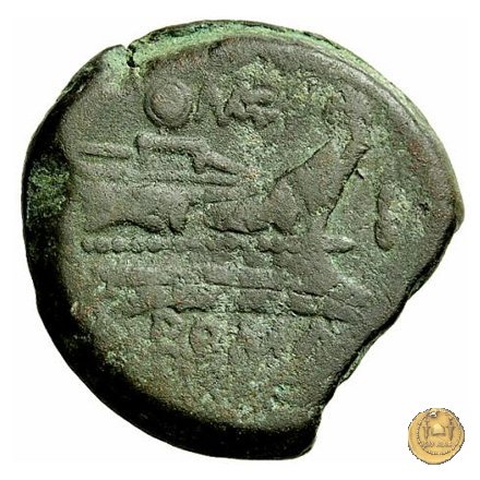 143/1 - asse Q. Maenius 189-180 BC (Roma)