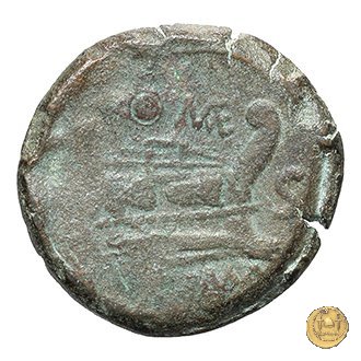 143/2 - semisse Q. Maenius 189-180 BC (Roma)