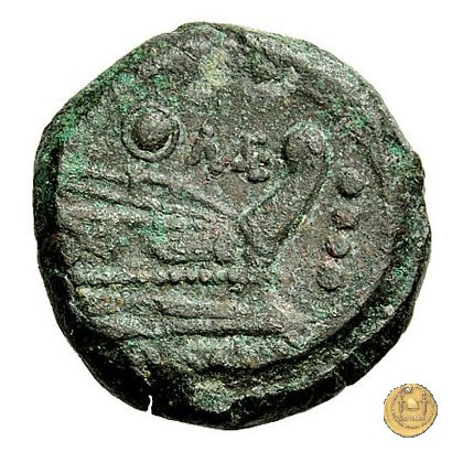 143/3 - triente Q. Maenius 189-180 BC (Roma)