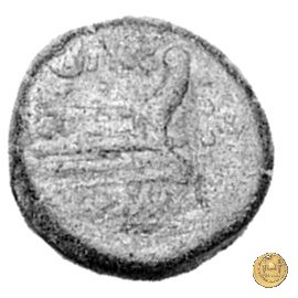 143/4 - quadrante Q. Maenius 189-180 BC (Roma)