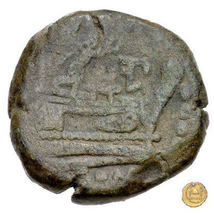 144/3 - triente L. Furius Philus 189-180 BC (Roma)