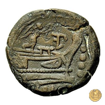 144/3 - triente L. Furius Philus 189-180 BC (Roma)