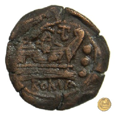 144/4 - quadrante L. Furius Philus 189-180 BC (Roma)