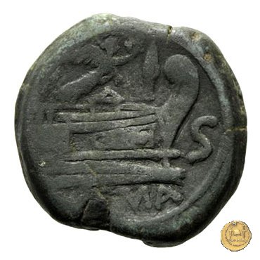 145/2 - semisse 189-180 BC (Roma)
