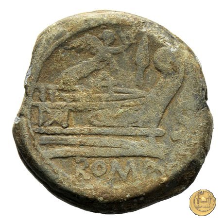 145/2 - semisse 189-180 BC (Roma)