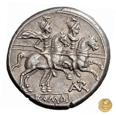 146/1 - denario L. Autronius 189-180 BC (Roma)