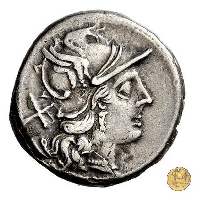 146/1 - denario L. Autronius 189-180 BC (Roma)