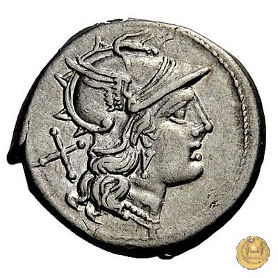 146/1 - denario L. Autronius 189-180 BC (Roma)