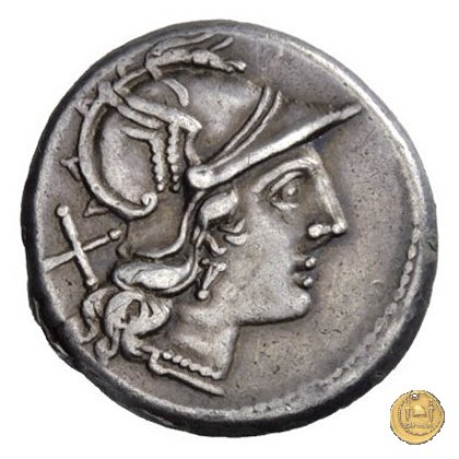 146/1 - denario L. Autronius 189-180 BC (Roma)