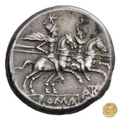 146/1 - denario L. Autronius 189-180 BC (Roma)