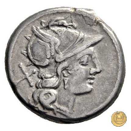 146/1 - denario L. Autronius 189-180 BC (Roma)