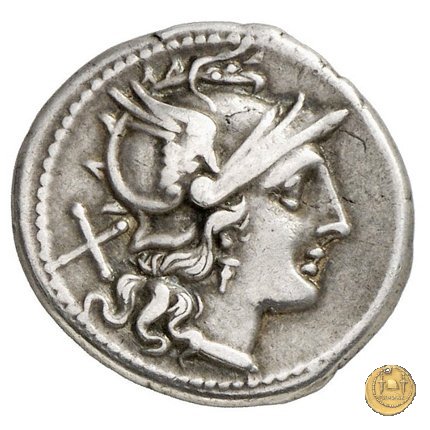 146/1 - denario L. Autronius 189-180 BC (Roma)