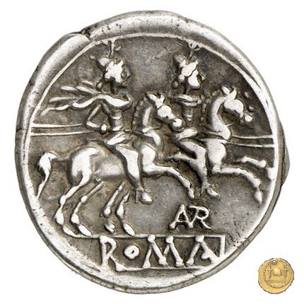 146/1 - denario L. Autronius 189-180 BC (Roma)