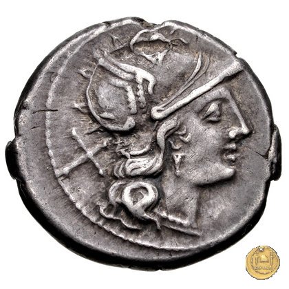 146/1 - denario L. Autronius 189-180 BC (Roma)