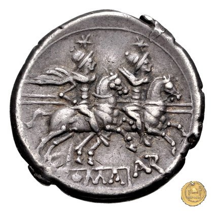 146/1 - denario L. Autronius 189-180 BC (Roma)