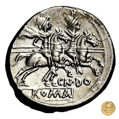 147/1 - denario Cn. Domitius Cn.f.L.n. Ahenobarbus 189-180 BC (Roma)