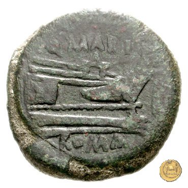 148/1 - asse Q. Marius 189-180 BC (Roma)