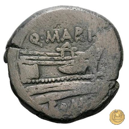 148/1 - asse Q. Marius 189-180 BC (Roma)