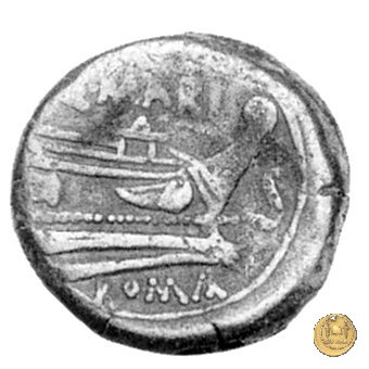 148/2 - semisse Q. Marius 189-180 BC (Roma)