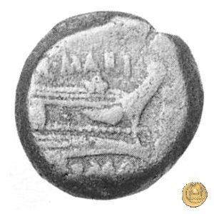 148/3 - triente Q. Marius 189-180 a.C. (Roma)