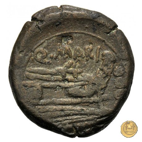148/3 - triente Q. Marius 189-180 BC (Roma)