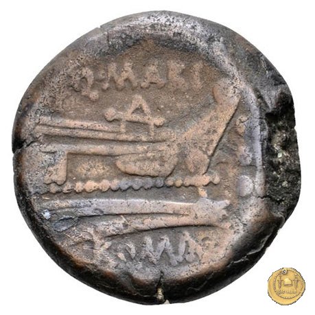 148/4 - quadrante Q. Marius 189-180 BC (Roma)