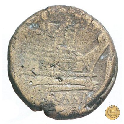 149/1 - asse L. Mamilius 189-180 a.C. (Roma)