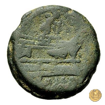 149/2 - semisse L. Mamilius 189-180 BC (Roma)