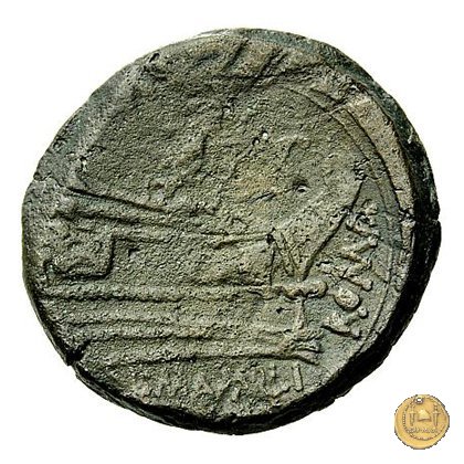 149/2 - semisse L. Mamilius 189-180 BC (Roma)