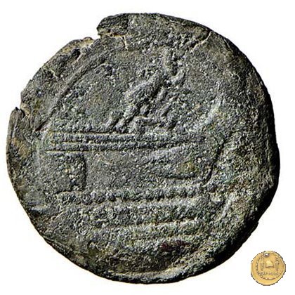 149/2 - semisse L. Mamilius 189-180 BC (Roma)