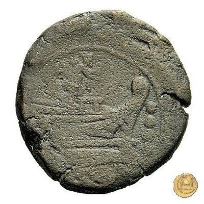 149/3 - triente L. Mamilius 189-180 BC (Roma)