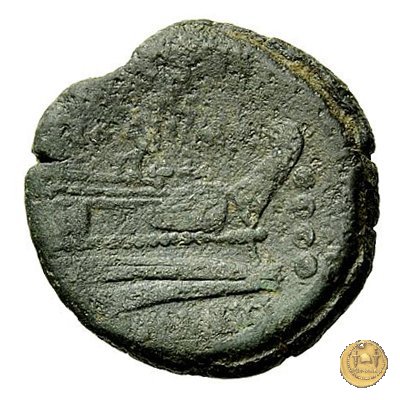 149/3 - triente L. Mamilius 189-180 BC (Roma)