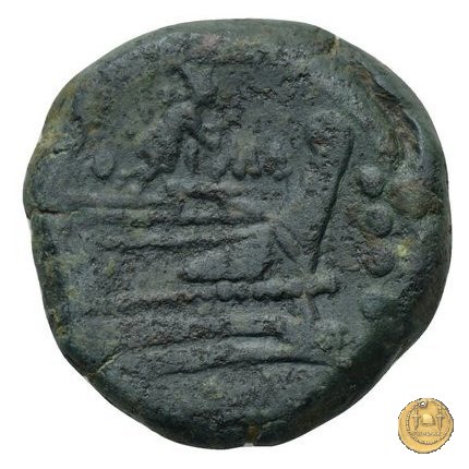 149/3 - triente L. Mamilius 189-180 BC (Roma)