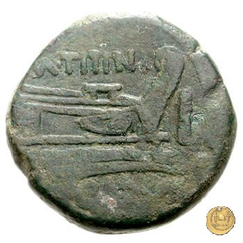 150/1 - asse M. Titinius 189-180 BC (Roma)