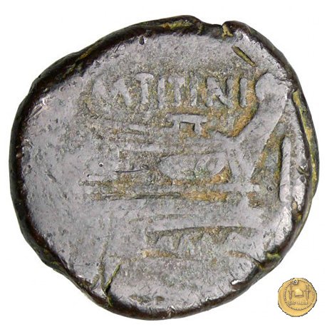 150/1 - asse M. Titinius 189-180 BC (Roma)