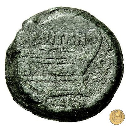 150/2 - semisse M. Titinius 189-180 BC (Roma)