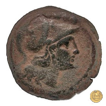 150/3 - triente M. Titinius 189-180 BC (Roma)