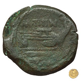 150/3 - triente M. Titinius 189-180 a.C. (Roma)